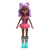 Polly Pocket - Boneca Polly Happy Hour Negra Hkv80