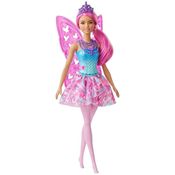 Barbie Fada Asas Rosas Dreamtopia - Mattel GJJ98-GJJ99