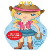 Livro Desenhe sua boneca americana