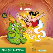 Livro Turma da Mônica - fantasia - Aladim