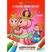 Livro Turma da Mônica Clássicos Ilustrados para Colorir