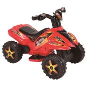 Mini Veículo Elétrico - 6V - Quadriciclo - Quad Raptor - Vermelho - New Toys