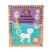 Livro Meu Mundo De Cores E Adesivos: Animais De Estimação