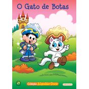 Livro Turma da Mônica - algodão doce - O Gato de Botas