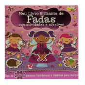 Livro Meu Livro Brilhante de Fadas com Atividades e Adesivos