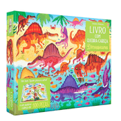 Livro Dinossauros - Livro Com Quebra-cabeça