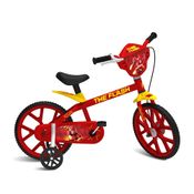 Bicicleta - Aro 14 - Bandeirante - Dc Comics - Flash - Vermelho