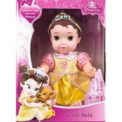 Boneca Bebê - Princesas Disney - Bella com Pet - Mimo