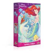 Quebra-Cabeça - Disney Princesa - 100 Peças - Jak - Pequena Sereia - Toyster