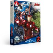 Quebra-Cabeça - Marvel - 500 Peças - Game Office - Os Vingadores - Toyster