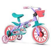 EXCLUSIVA: Bicicleta - Aro 12 - Nathor - Disney - Ariel