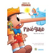 Livro Turma da Mônica Grandes Contos - Pinoquio