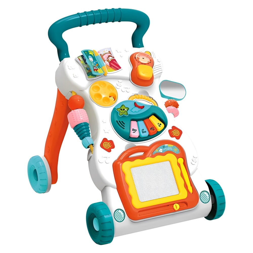 Andador Tutti Baby Acqua Explorador Cinza - 4002 - Ri Happy