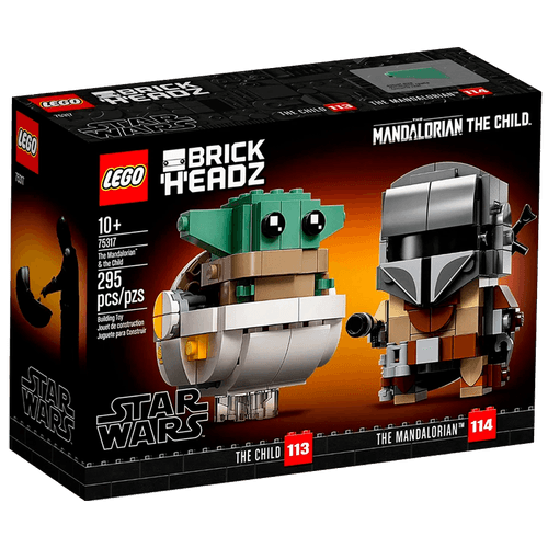 Lego Star Wars 75317 - O Mandaloriano e a Criança 295 Peças