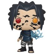 Boneco Naruto Shippuden Funko Pop Sasuke Uchiha Curse Mark 455