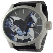 Relógio Analógico para Crianças de 5 até 15 Anos, DC Comics Batman ARK9006, Preto