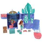 Playset com Mini Figura e Acessórios - Disney - A Pequena Sereia - Gruta Secreta da Ariel - Mattel