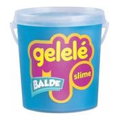 Slime Gelele Balde tradicional Cores Slime 457g divertido