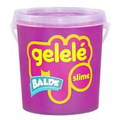 Slime Com Glitter Gelele Balde Cores Slime 457g divertido