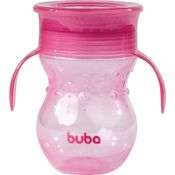 Copo 360 com Alca - Baby - Rosa - Buba