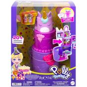 POLLY POCKET MICRO MUNDO SURPRESA BOLO ANIVERSÁRI