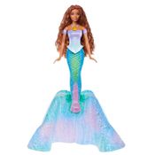 Boneca Fashion - Disney - A Pequena Sereia - Ariel - 02 Em 01 - Coral - Mattel