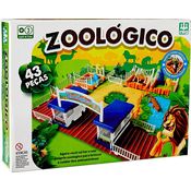 Kit para Montar Zoológico 43 Peças Nig