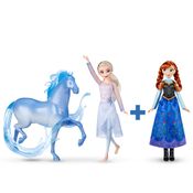 Kit de Bonecas - 30 Cm - Disney - Frozen 2 - Anna e Elsa com Nokk - Hasbro