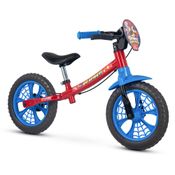 Bicicleta de Equilíbrio - Nathor - Spider Man - Balance - Vermelho