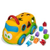 Brinquedo de Encaixe - Tópi Escolar - Cardoso - Cores Sortidas