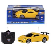 Carro Controle Remoto Alto Custom 1:24 Amarelo - CKS CHT2081047