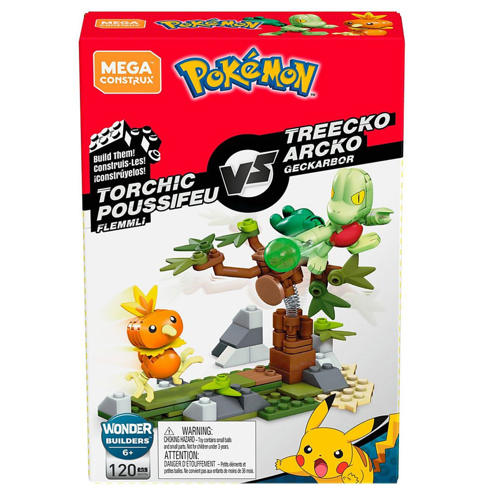 Blocos de Montar - Mega Construx - Pokémon - Pokebola com Charmander -  Mattel - Ri Happy Brinquedos