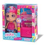 Boneca Diver Surprise Dolls Vamos Viajar Divertoys Mod.OR