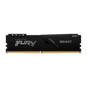 Memória Kingston Fury Beast 8GB 2666MHz DDR4 CL16 Preto - KF426C16BB/8