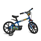 Bicicleta - Aro 14 - Power Game - Bandeirante - Azul