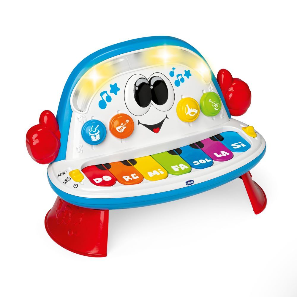 Piano Infantil Teclado Musical Com Sons De Bichinhos Bichos Animais Pianinho  Tecladinho Bebê Presente Menino Menina Cor: - Ri Happy