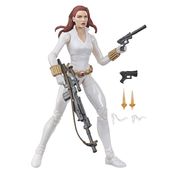 Boneca Articulada - Disney - Marvel Legends - Black Widow - Traje Branco - Hasbro