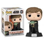 Figuras colecionáveis - Funko - Star Wars - Luke com Bebe Yoda - Piticas