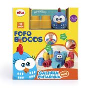 Fofo Blocos 15 Peças Galinha Pintadinha Mini