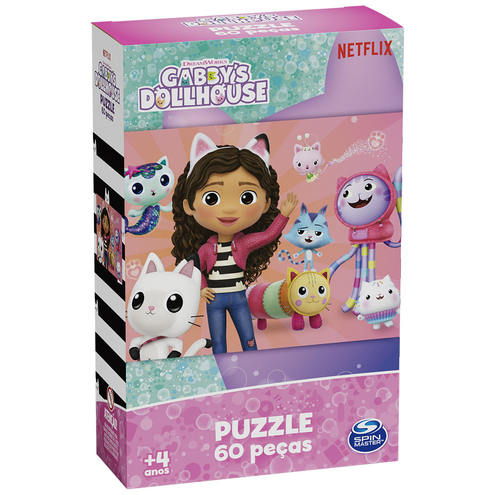 Jogo Quebra Cabeca Puzzle 60 Pecas Disney +4 Anos Grow - Ri Happy