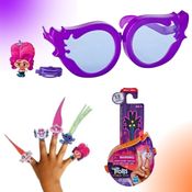 Oculos Trolls Pequenos Dançarinos Cores Sortidas + Mini Anel Trolls - Hasbro