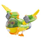 Figura De Avião - Petronix Defenders - Modo Máximo Pet Paul-E - Verde - Fun