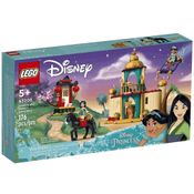 Disney A Aventura De Jasmine E Mulan - Lego 43208