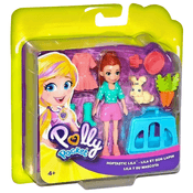 Boneca Polly Pocket Lila Com Pet E Acessórios GDM11 Mattel