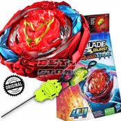 Beyblade Zeal Achilles Lançador Hasbro QuadStrike