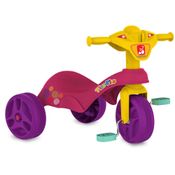 Triciclo Pedal Tico-Tico Club Brinquedos Bandeirante Rosa 654 24M+