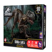 Quebra-Cabeça - Jurassic World - 100 Peças - Indoraptor Black - Mimo