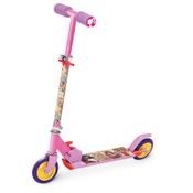 Patinete Barbie - 2 Rodas - Rosa - Fun