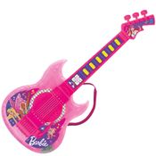 Guitarra Infantil - Barbie - Dreamtopia com MP3 - Rosa - Fun