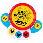 Brinquedo Musical Infantil - Bateria Mãozinha - Disney Baby - Mickey e Seus Amigos - Cotiplás